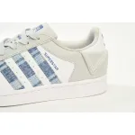 adidas Superstar White New Cherry Denim Blue IG3005