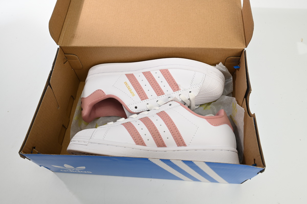 adidas Superstar White New Pink White GY5987