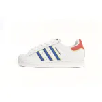 adidas Superstar White New White Blue HQ1939