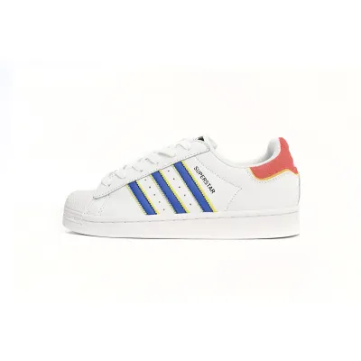 adidas Superstar White New White Blue HQ1939 01