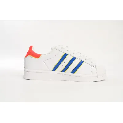 adidas Superstar White New White Blue HQ1939 02