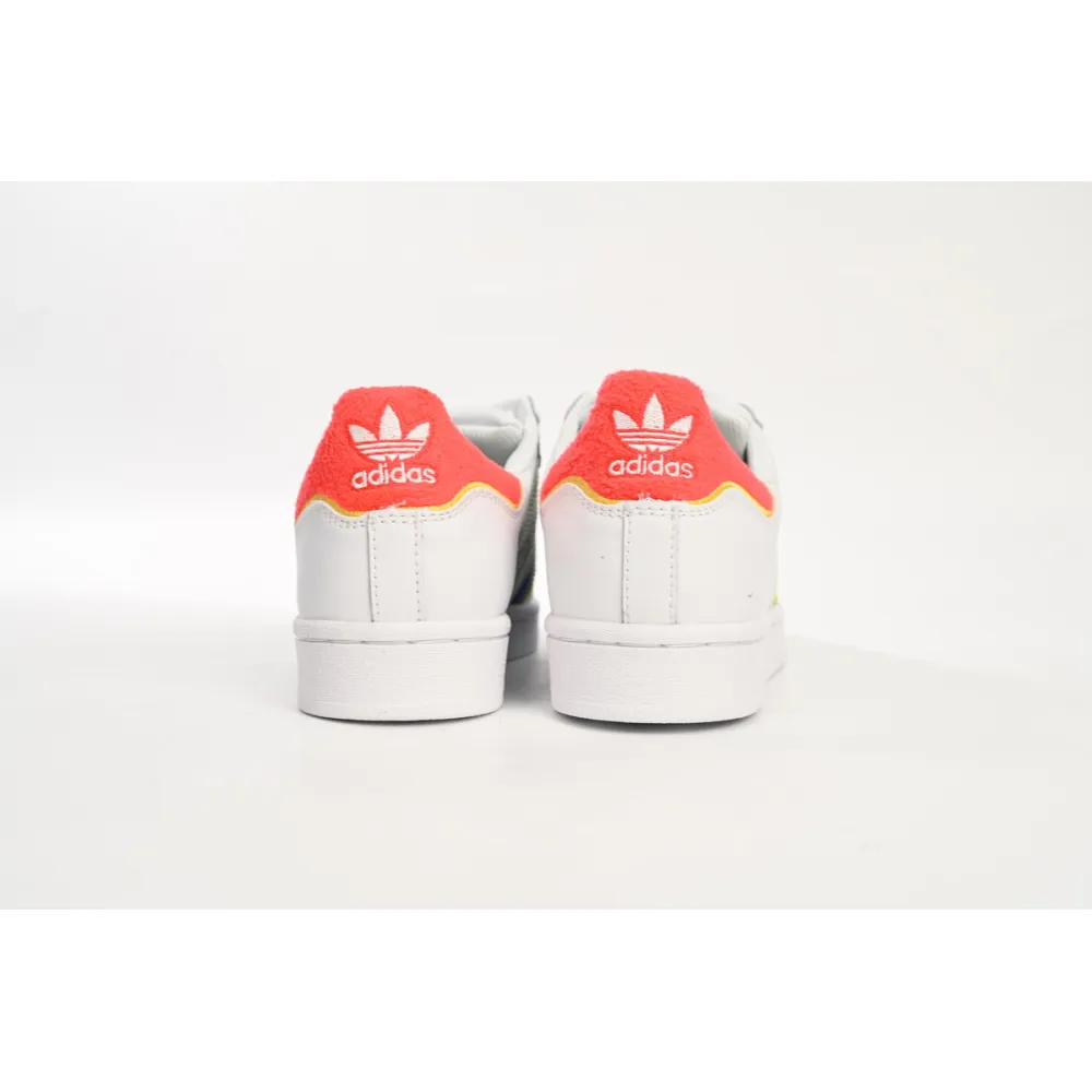 adidas Superstar White New White Blue HQ1939