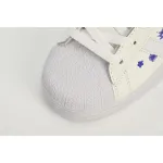 adidas Superstar White New White Purple HQ4288