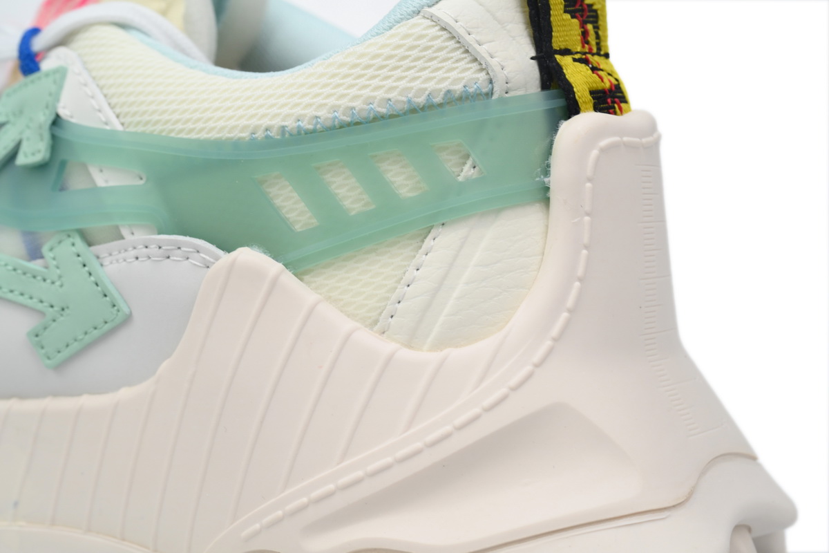 OFF-WHITE Out Of Light Green And White OMIA139S 2080004 530133