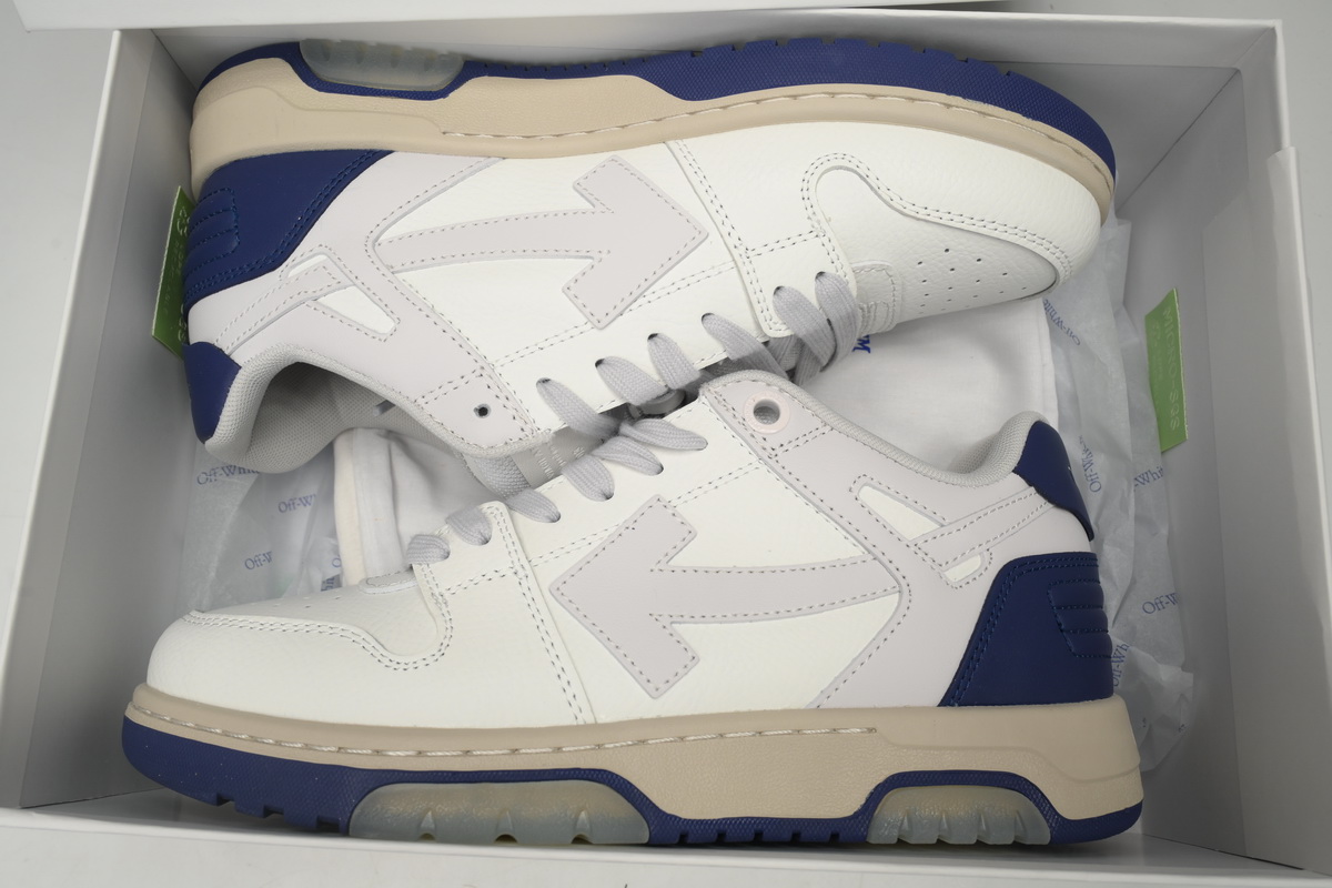 OFF-WHITE Out Of White White and Blue Tail OMIA189F 23LEA005 0546