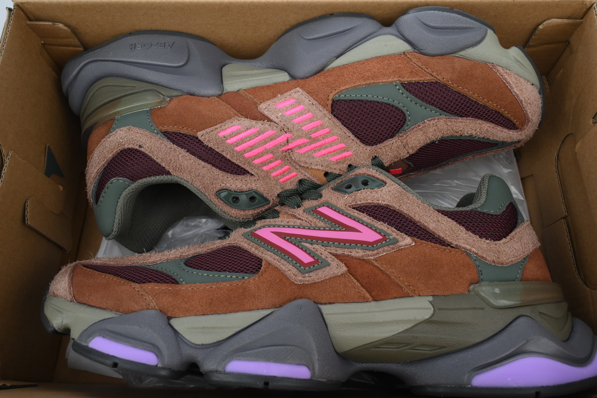 New Balance 9060 Burgundy Pink U9060BUR