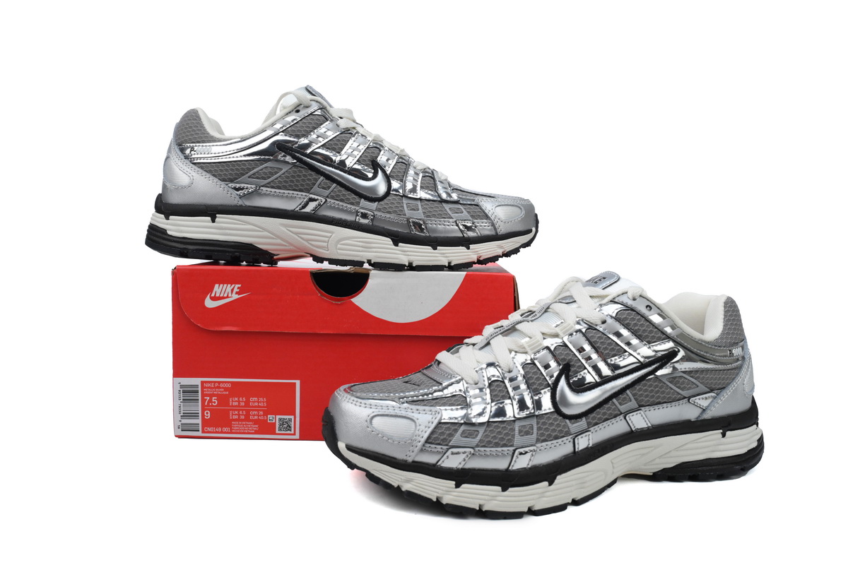 Nike P-6000 Metallic Silver CN0149-001