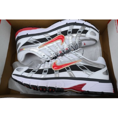 Nike P-6000 Metallic Silver Red BV1021-101 02