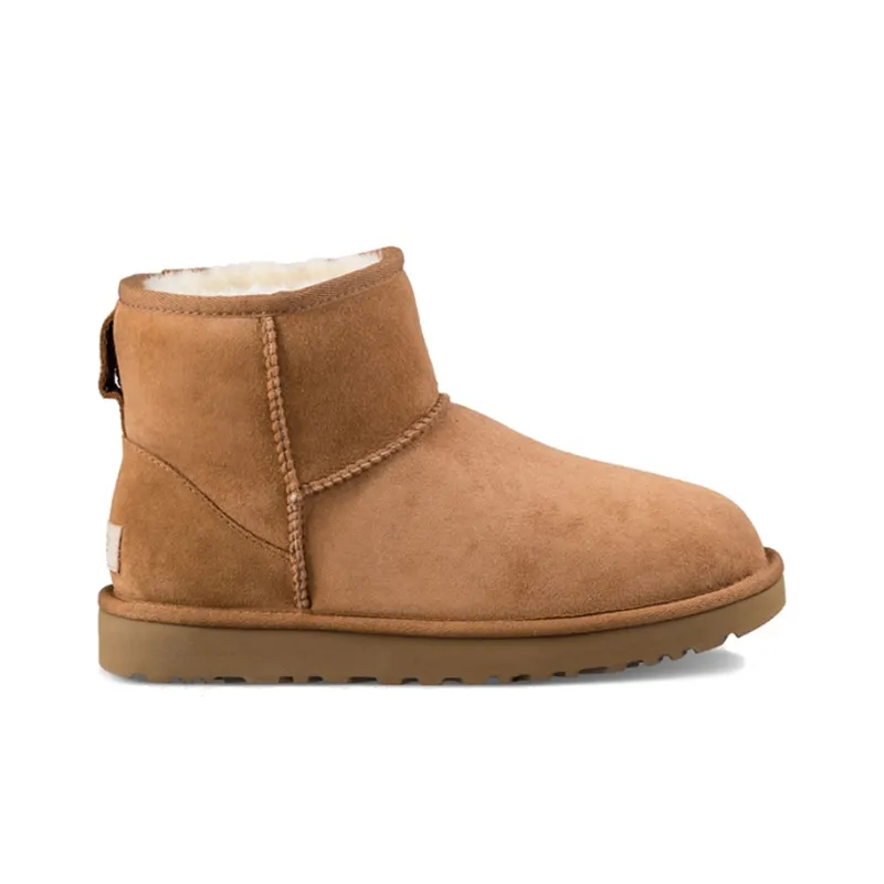 Casual Warm Snow Boots Classic Mini Chestnut Brown 1016222