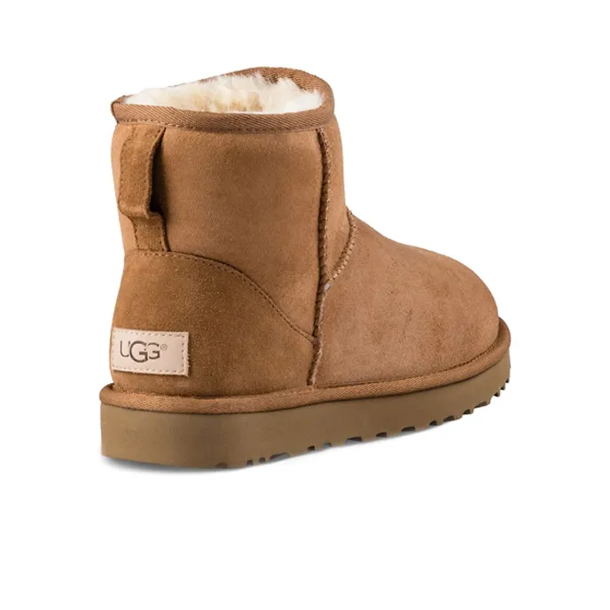 Casual Warm Snow Boots Classic Mini Chestnut Brown 1016222