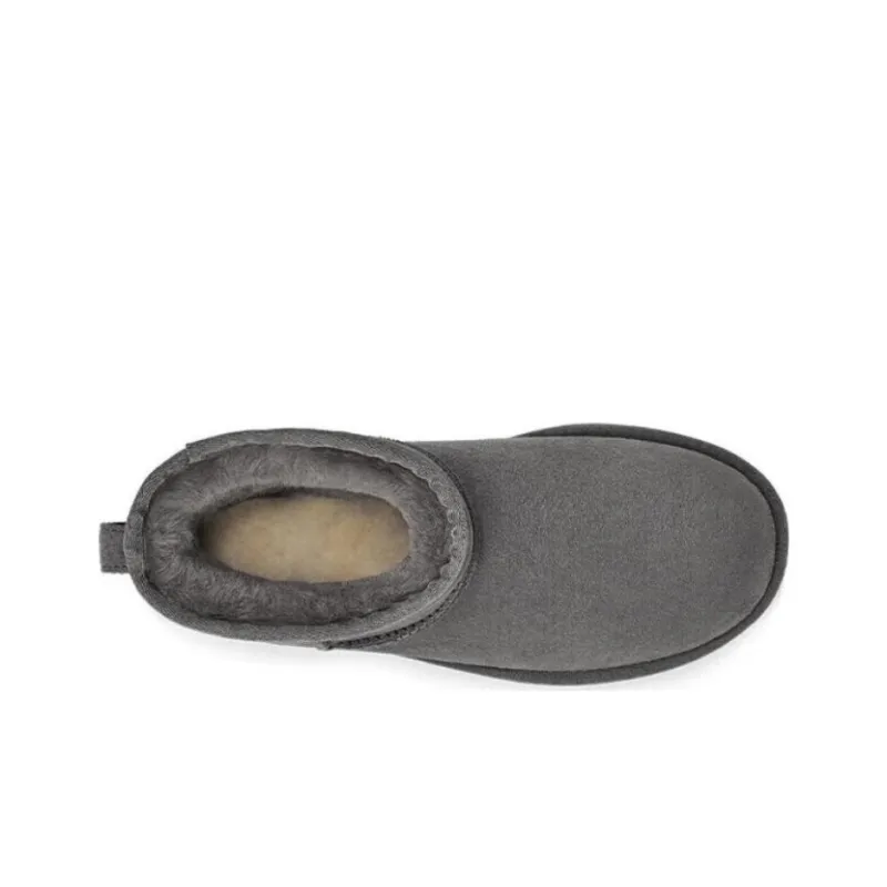 Casual Warm Snow Boots Classic Mini Grey 1016222