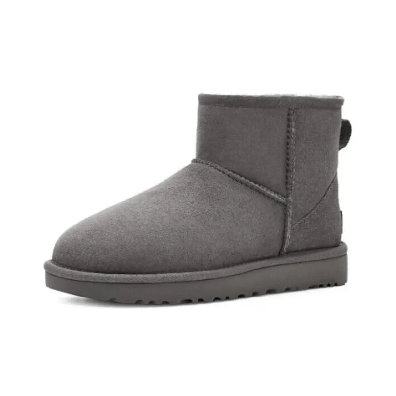 Casual Warm Snow Boots Classic Mini Grey 1016222