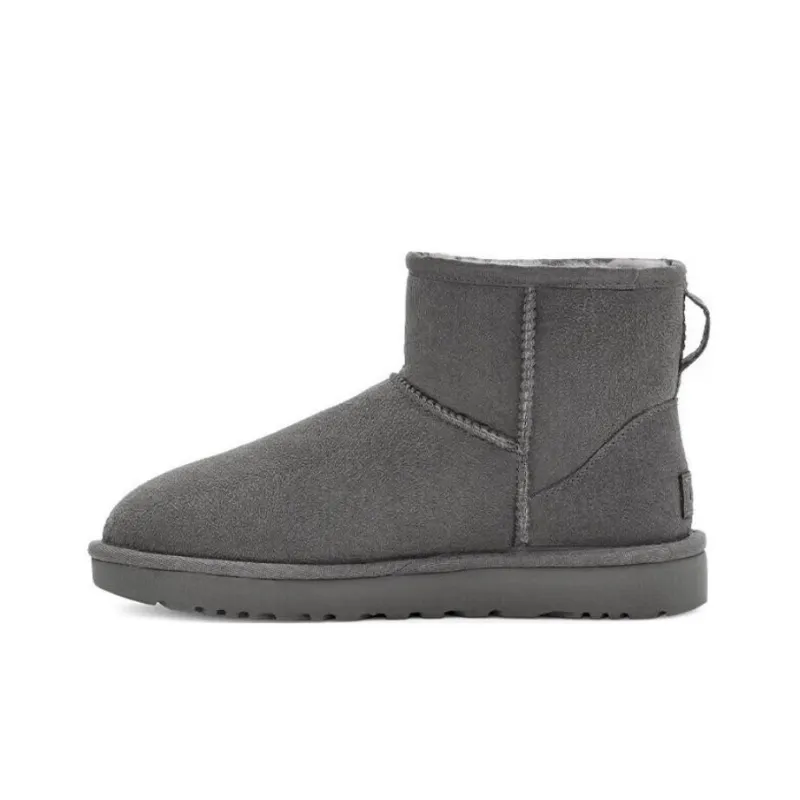 Casual Warm Snow Boots Classic Mini Grey 1016222