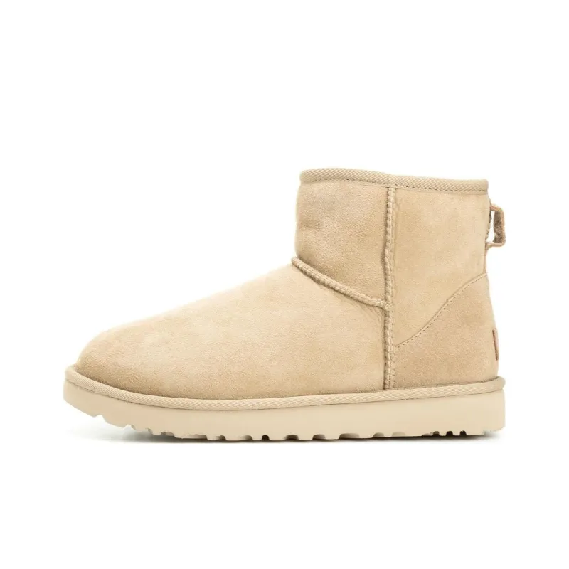 Casual Warm Snow Boots Classic Mini Khaki 1016222
