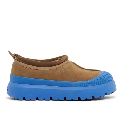 Neumel Low-top Close-toe Slip-on Casual Shoes Brown Blue 1144096 02