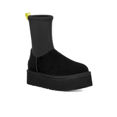 Fashionable Zipper Pencil Boots Black 1144031 02