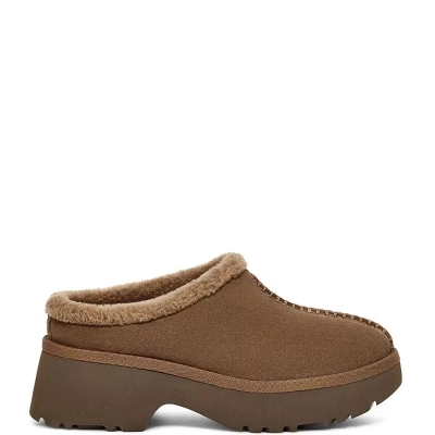 Fisherman's Wedge-heeled Closed-toe Slippers Brown 1162510 02