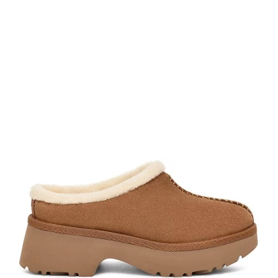 Fisherman's Wedge-heeled Closed-toe Slippers Chestnut Brown 1162510 02