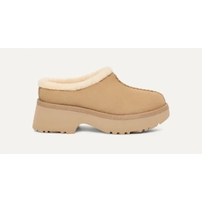 Fisherman's Wedge-heeled Closed-toe Slippers Khaki 1162510 02