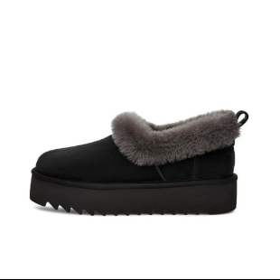 Nita Thick-soled Plush Warm Snow Boots Black 1166733