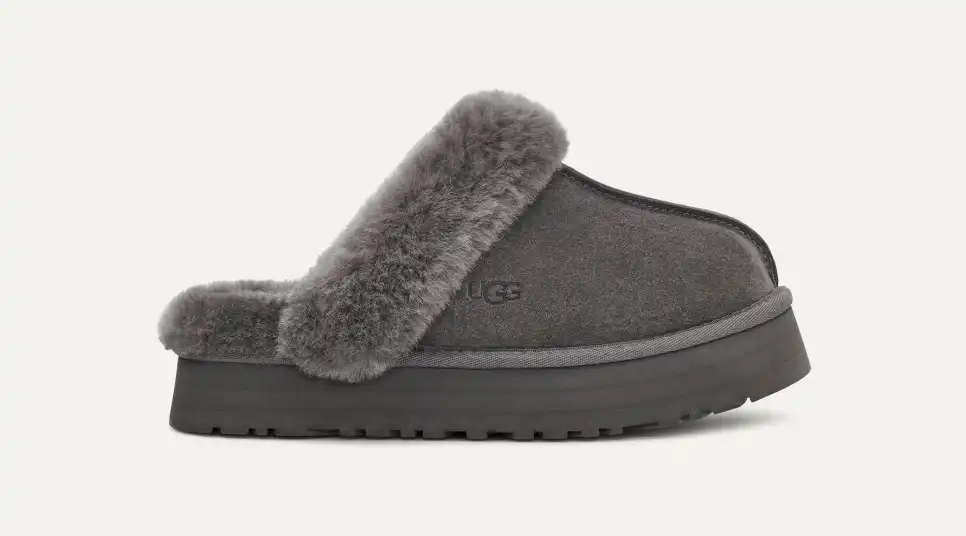 Thick-soled Closed-toe Shoes Disquette Grey 1122550