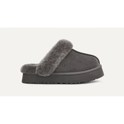 Thick-soled Closed-toe Shoes Disquette Grey 1122550 02