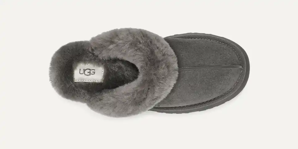 Thick-soled Closed-toe Shoes Disquette Grey 1122550