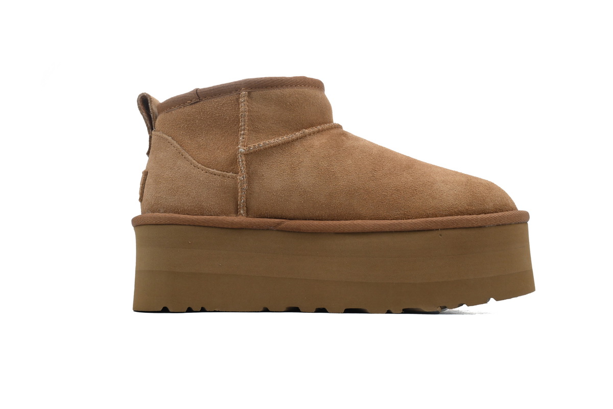 Thick-soled Low-top Warm Snow Boots Brown 1135092