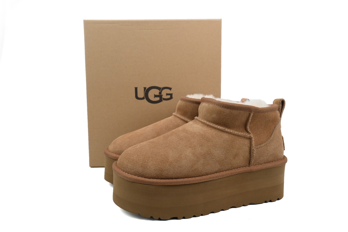 Thick-soled Low-top Warm Snow Boots Brown 1135092