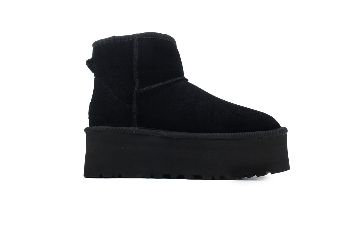 Thick-soled Mid-tube Warm Snow Boots Black 1134991