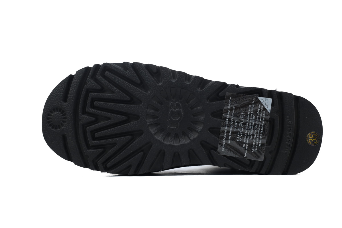 Thick-soled Mid-tube Warm Snow Boots Black 1134991