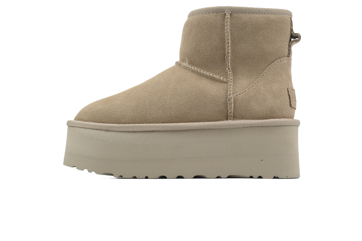 Thick-soled Mid-tube Warm Snow Boots Khaki 1134991