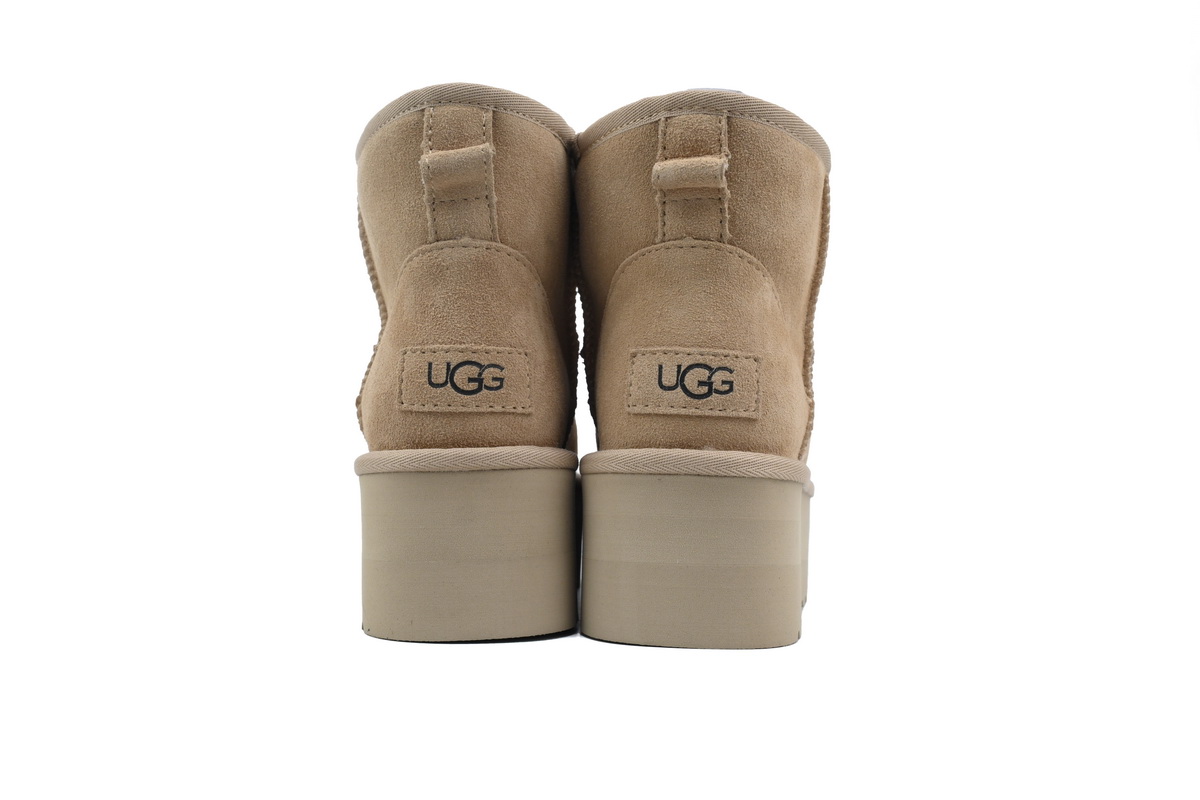Thick-soled Mid-tube Warm Snow Boots Khaki 1134991