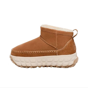 Thick-soled Short-tube Snow Boots Brown 1164730