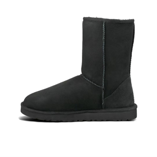 Warm High-top Snow Boots Classic Short Black 1016223