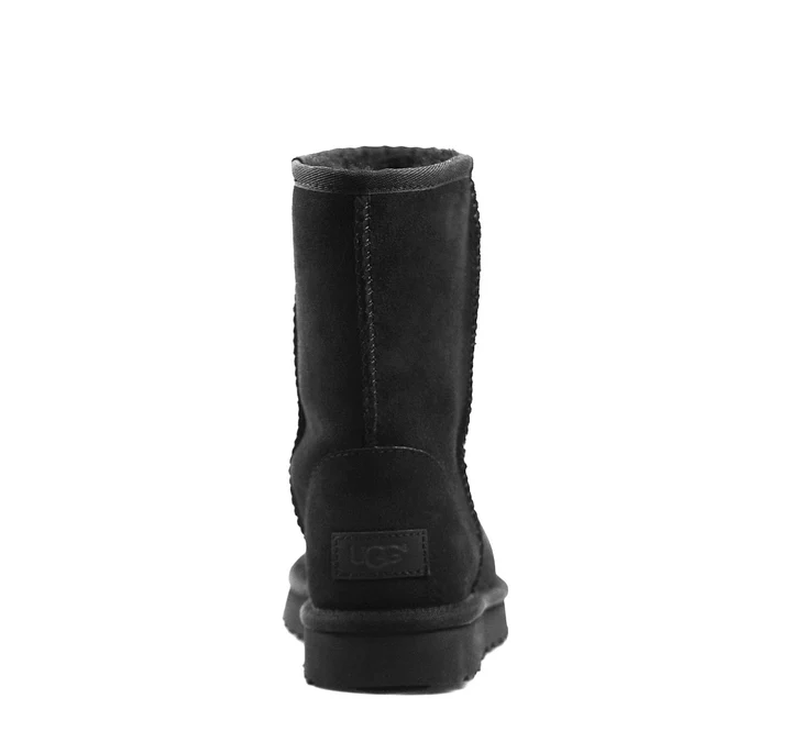 Warm High-top Snow Boots Classic Short Black 1016223