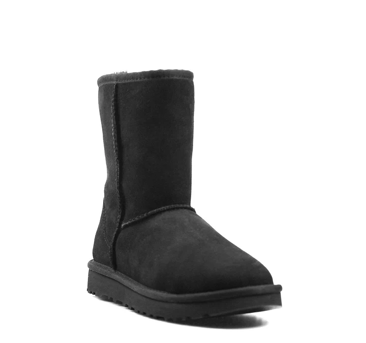 Warm High-top Snow Boots Classic Short Black 1016223
