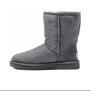 Warm High-top Snow Boots Classic Short Grey 1016223