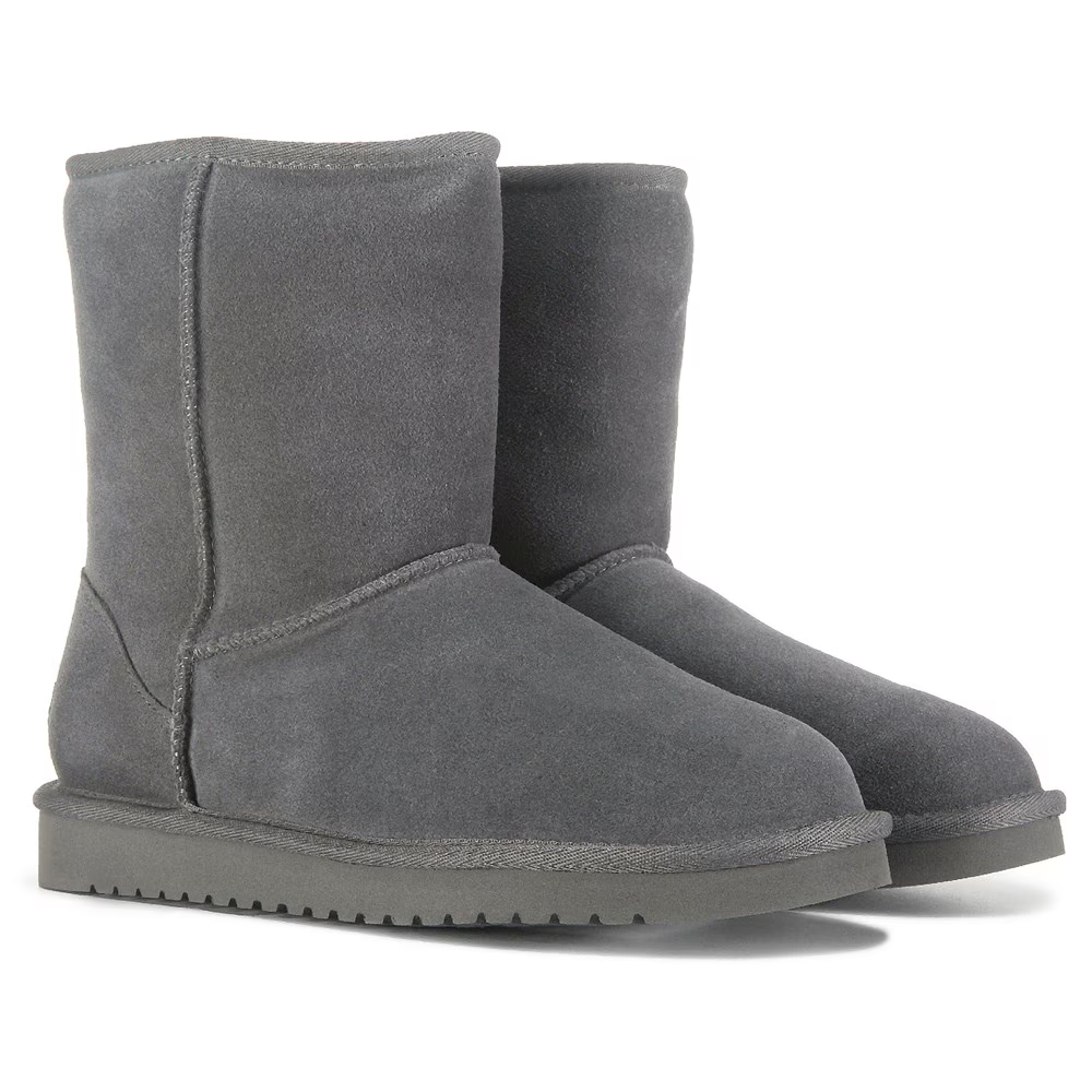 Warm High-top Snow Boots Classic Short Grey 1016223