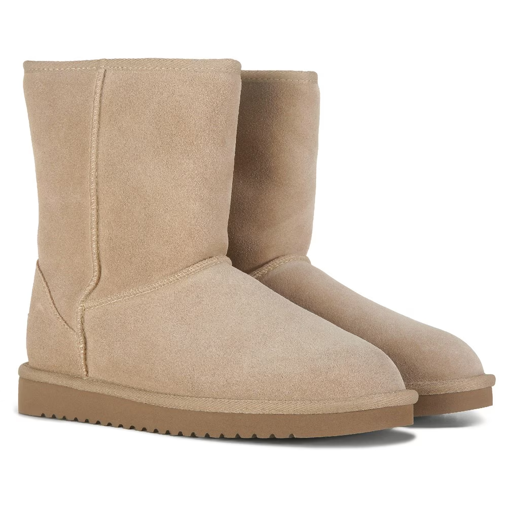 Warm High-top Snow Boots Classic Short Khaki 1016223