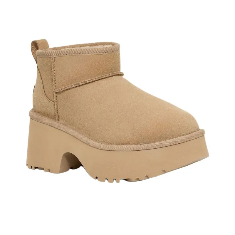 Warm Thick-soled Low-top Fisherman Boots Khaki 1158311