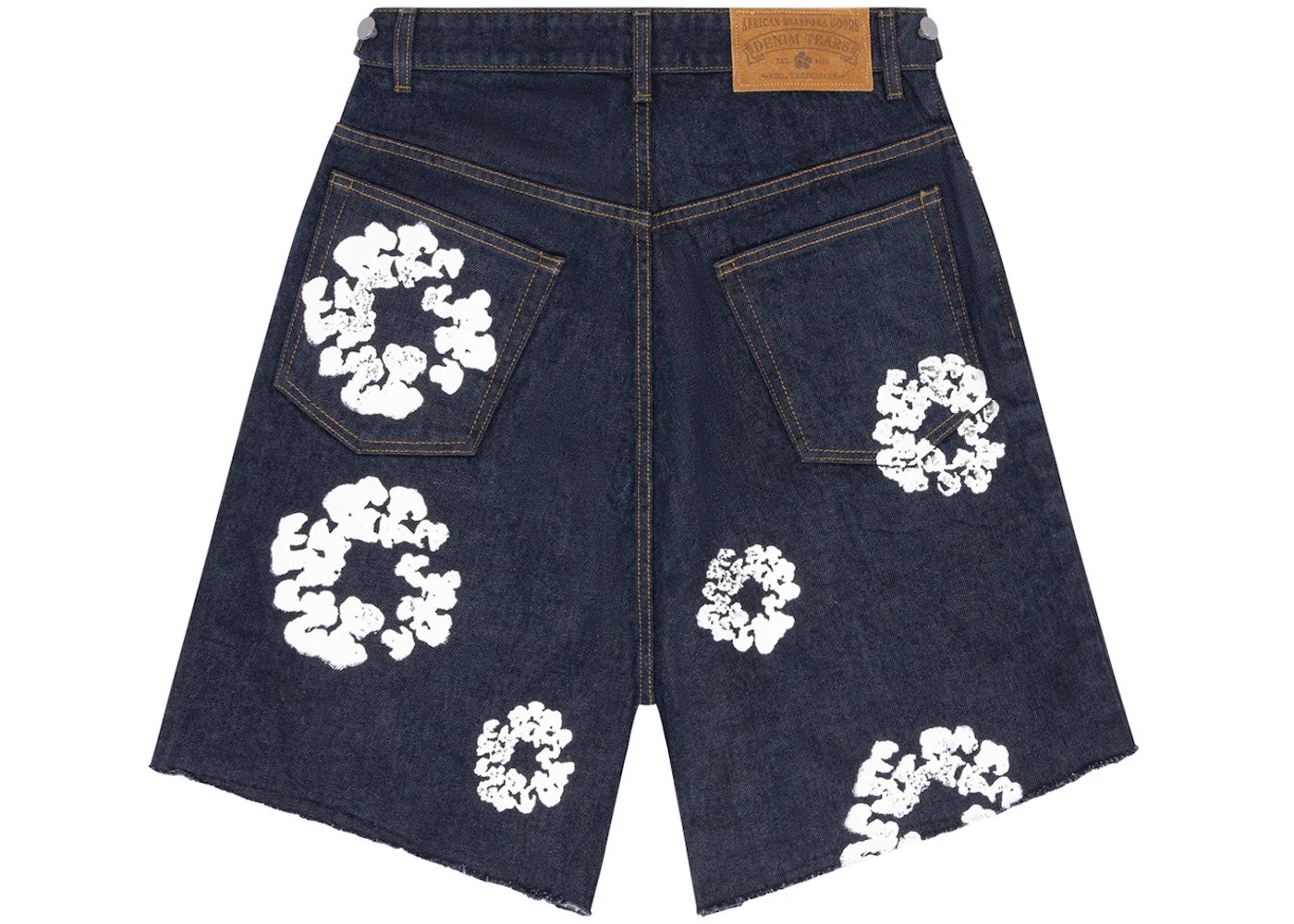 Denim Tears The Cotton Wreath Jean Short - Selvedge