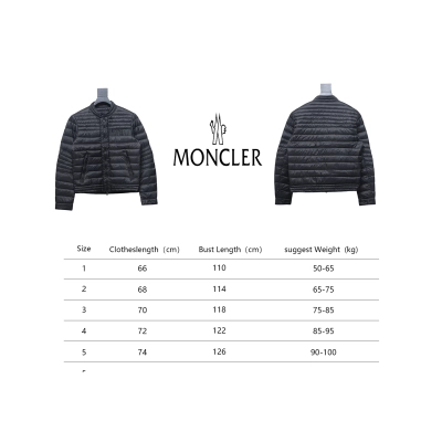 Moncler Light weight Classic Down Jacket 02