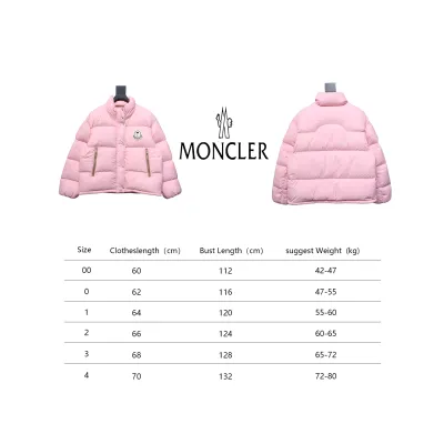 Moncler x Antora Joint Short Stand Collar Down Jacket Pink 02