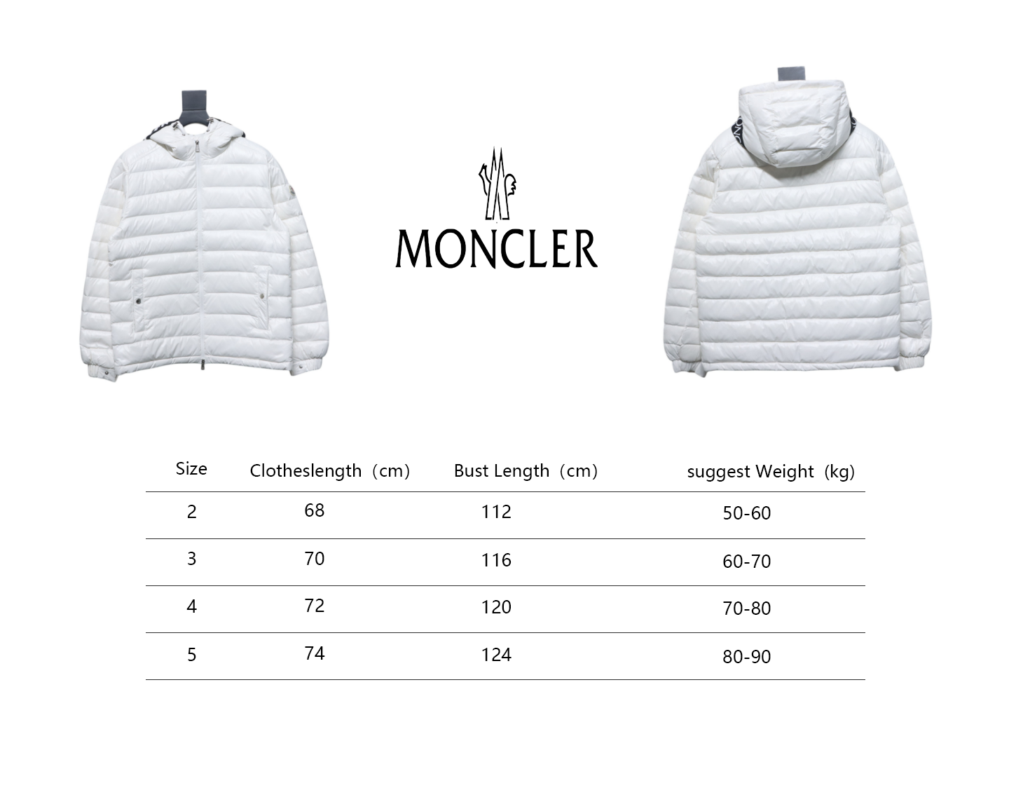 Moncler Year Of The Dragon Limited Down Jacket White