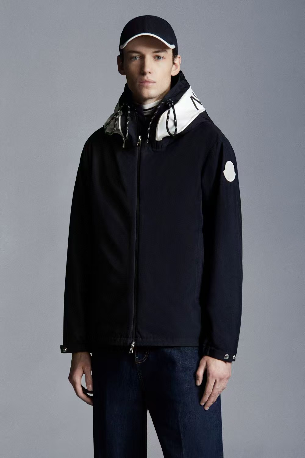 Moncler Zippered Hooded Jacket Style