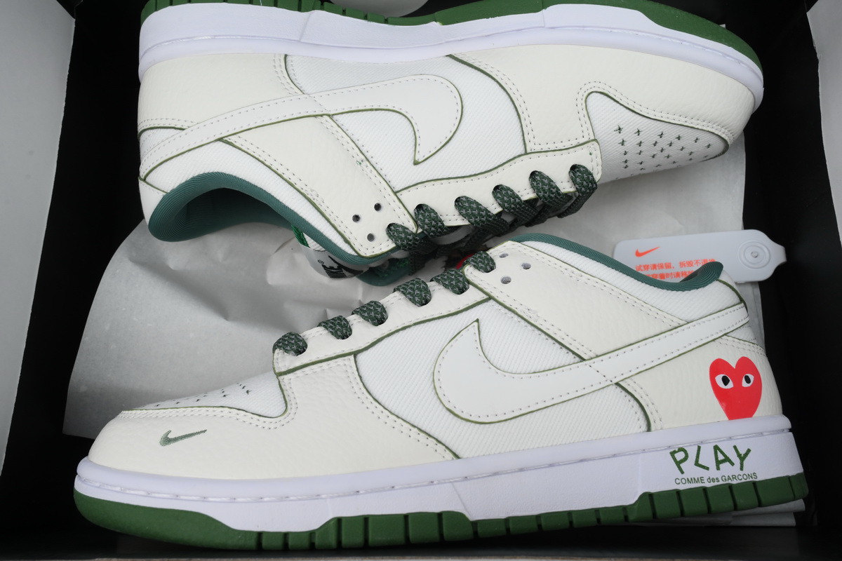 Nike Dunk Low Beige White Diagonal KK1888-010