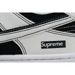Nike Dunk Low Black And White Double Hook FC1688-144