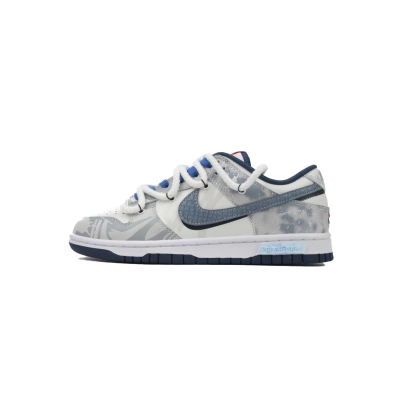 Nike Dunk Low Silver Sea Blue Dragon DD1391-400 01