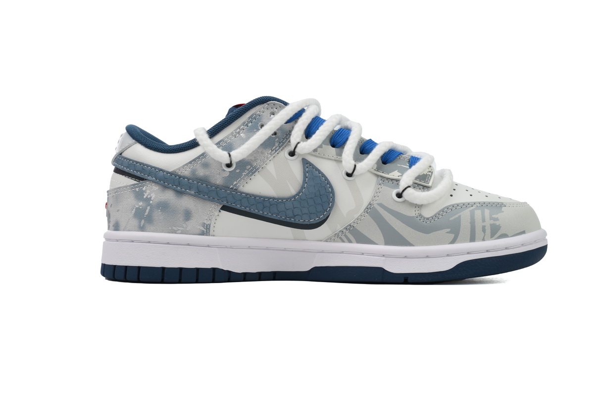 Nike Dunk Low Silver Sea Blue Dragon DD1391-400
